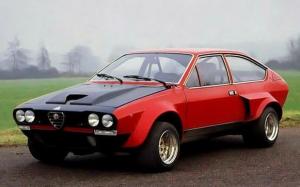 Alfa Romeo Alfetta GT V8 3000 Group 4 1975 года